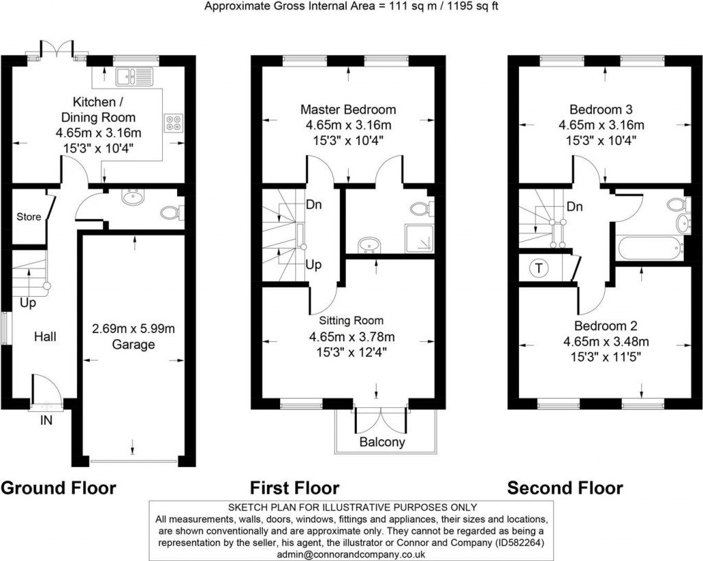 Floorplans For Steeplechase Close, Cheltenham