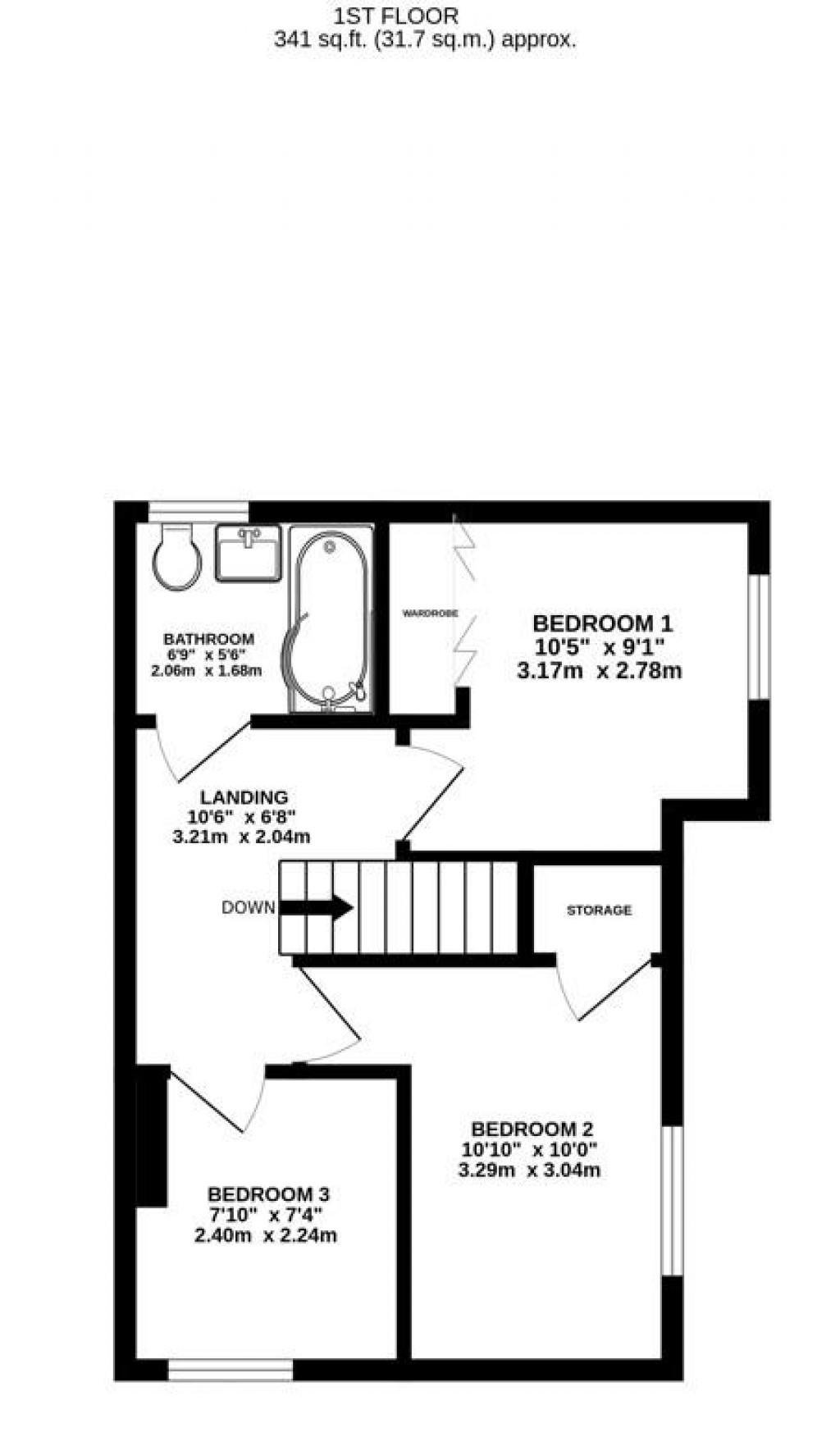 Floorplans For Rylands Close, Stonehouse