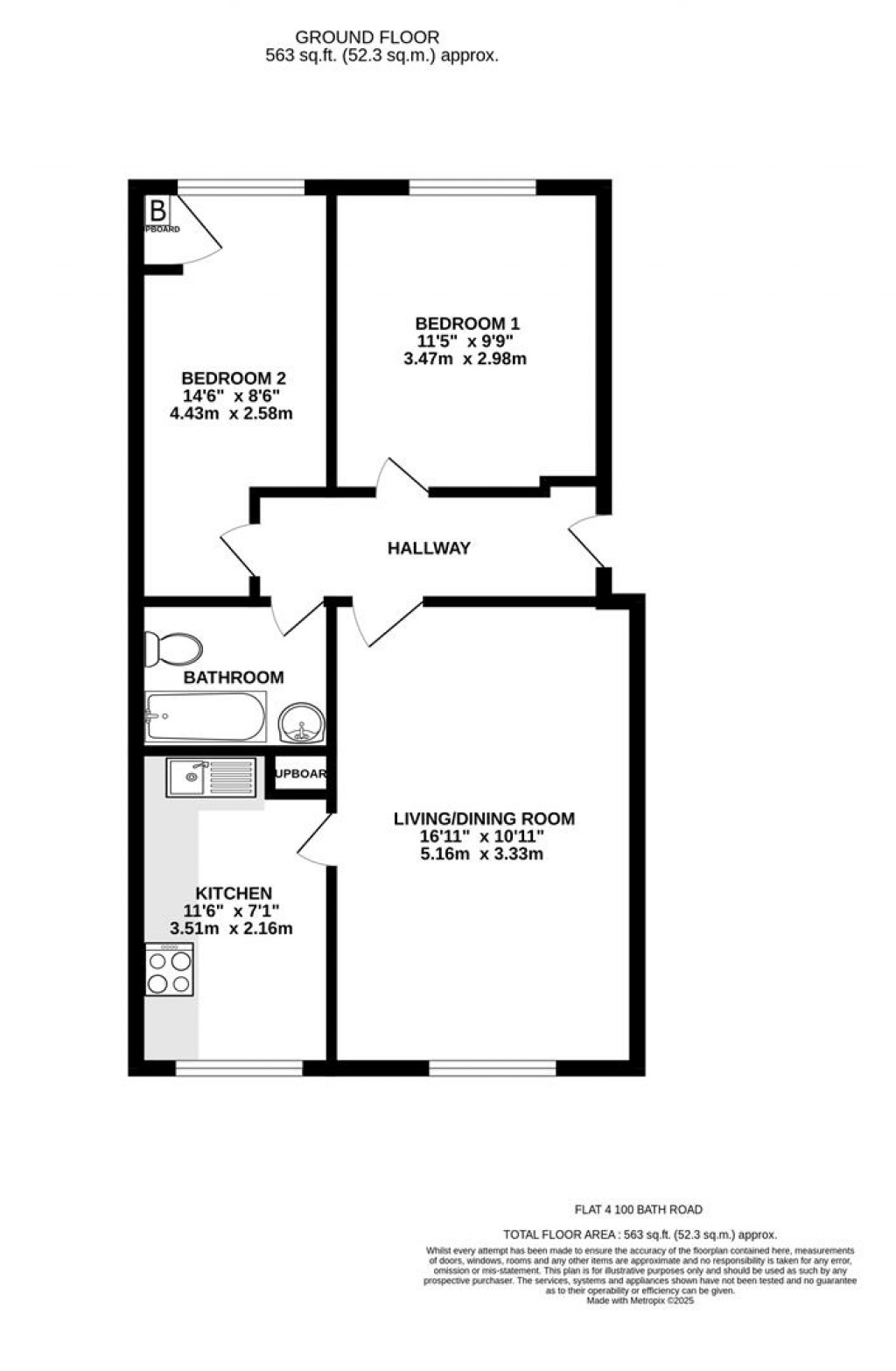 Floorplans For Bath Road, Cheltenham