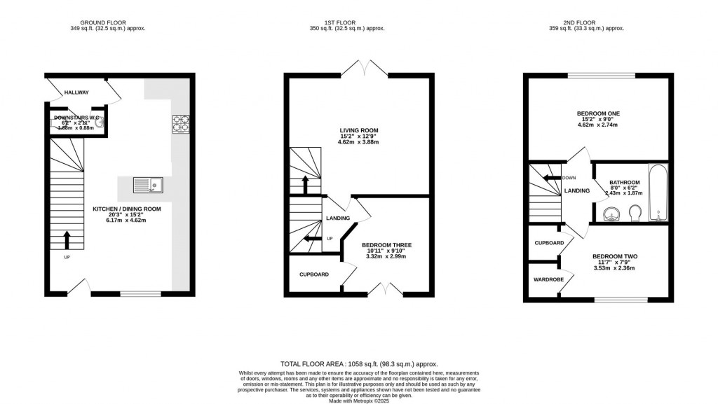 Floorplans For Friars Orchard, Gloucester