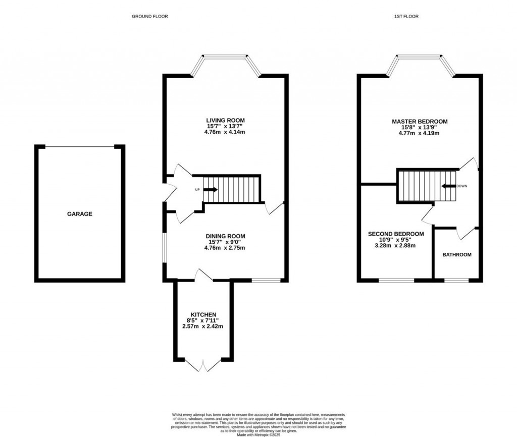 Floorplans For Beechcroft Road, Longlevens, Gloucester