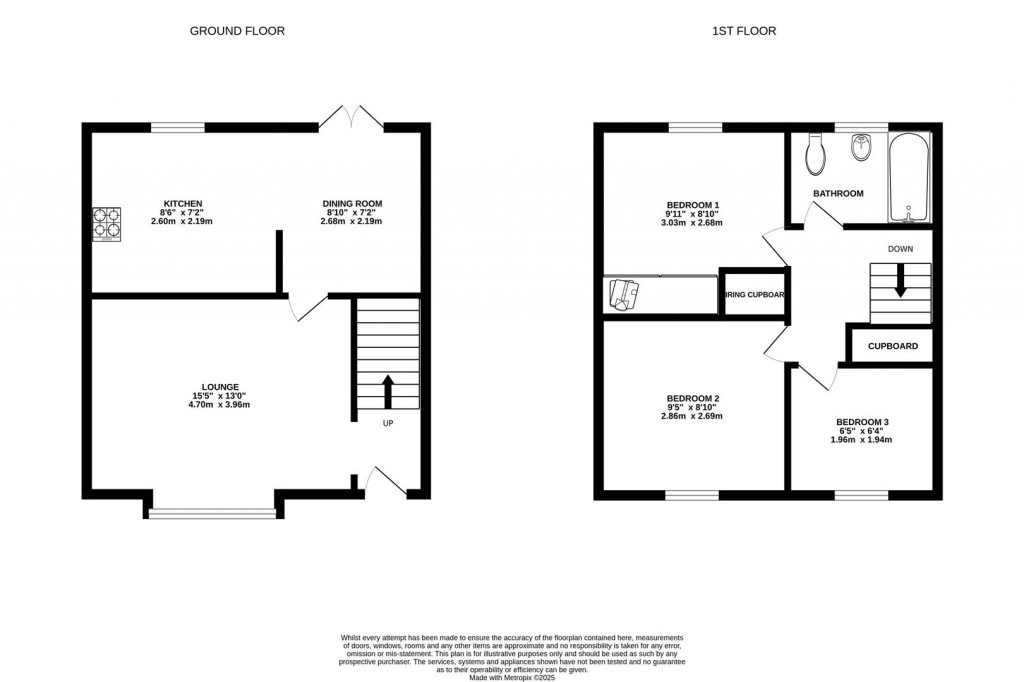 Floorplans For Cullingham Close, Staunton, Gloucester