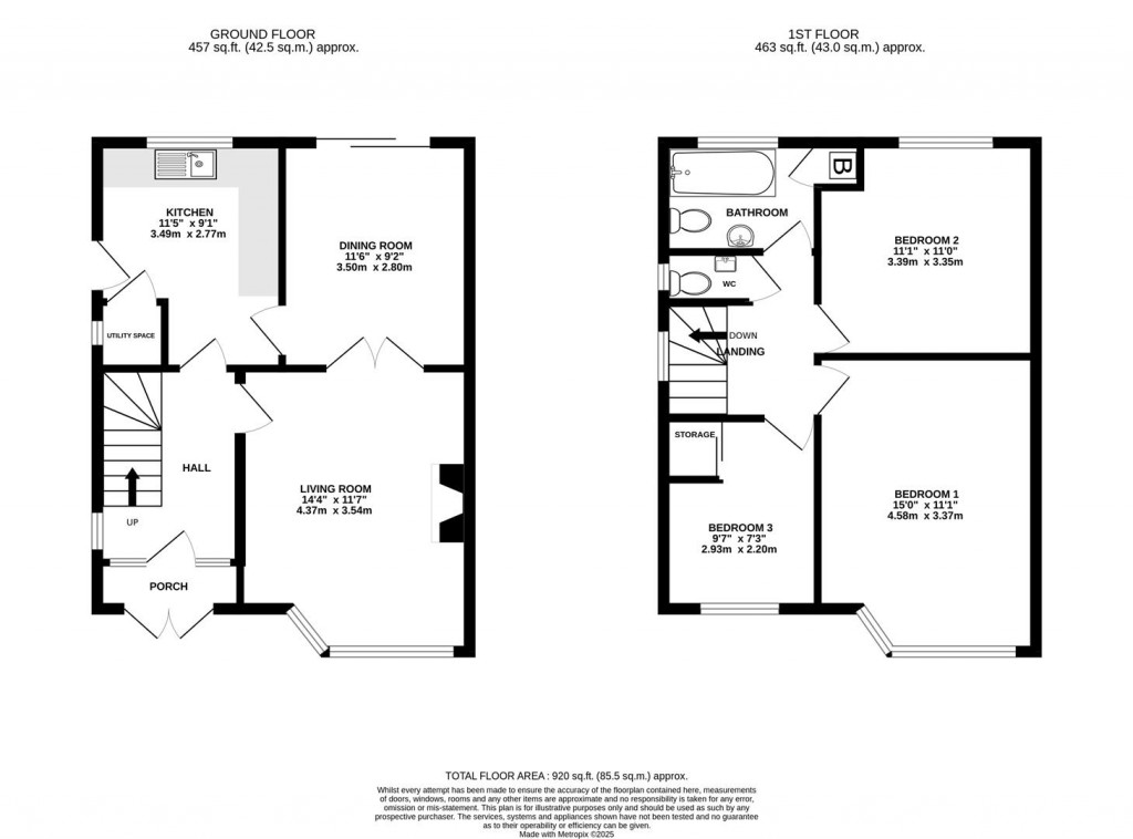 Floorplans For Farmington Road, Cheltenham