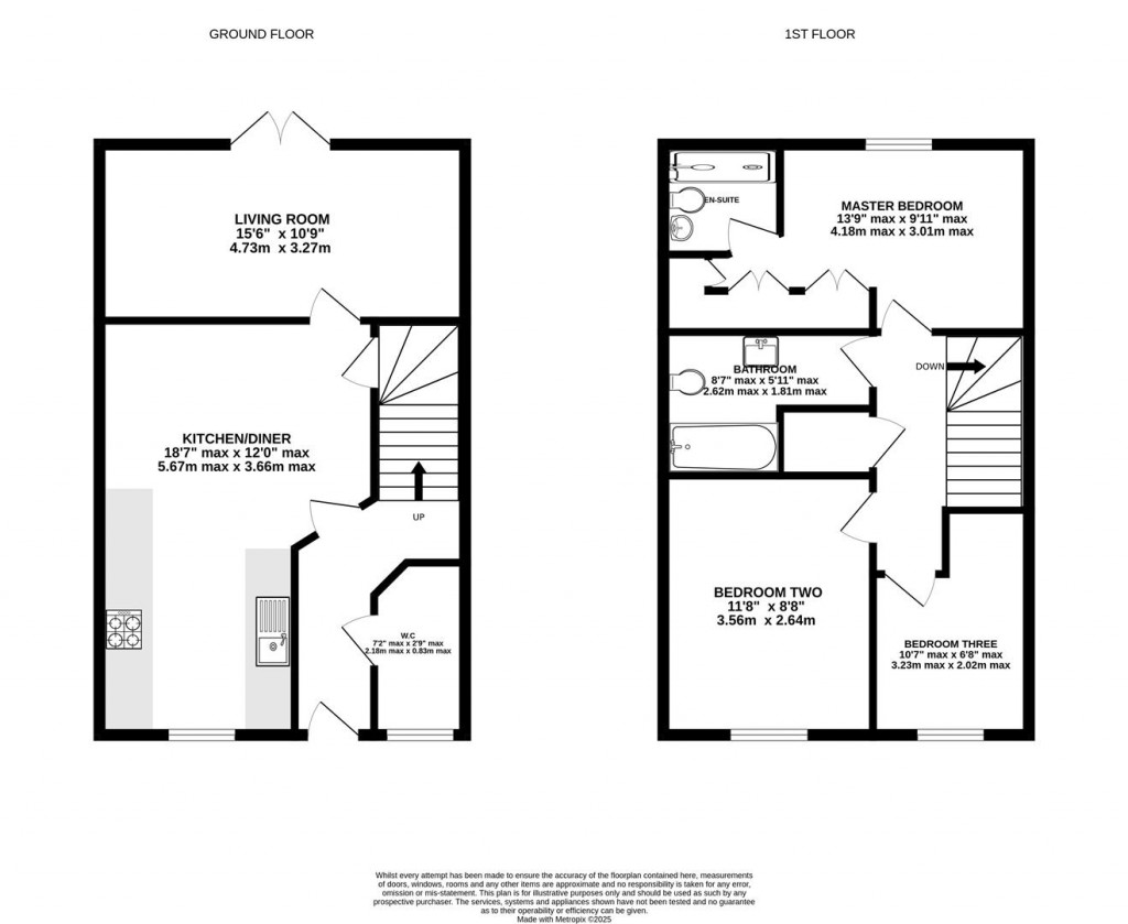 Floorplans For Pipit Close, Hardwicke, Gloucester