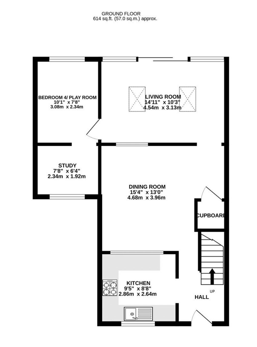 Floorplans For River Leys, Swindon Village, Cheltenham