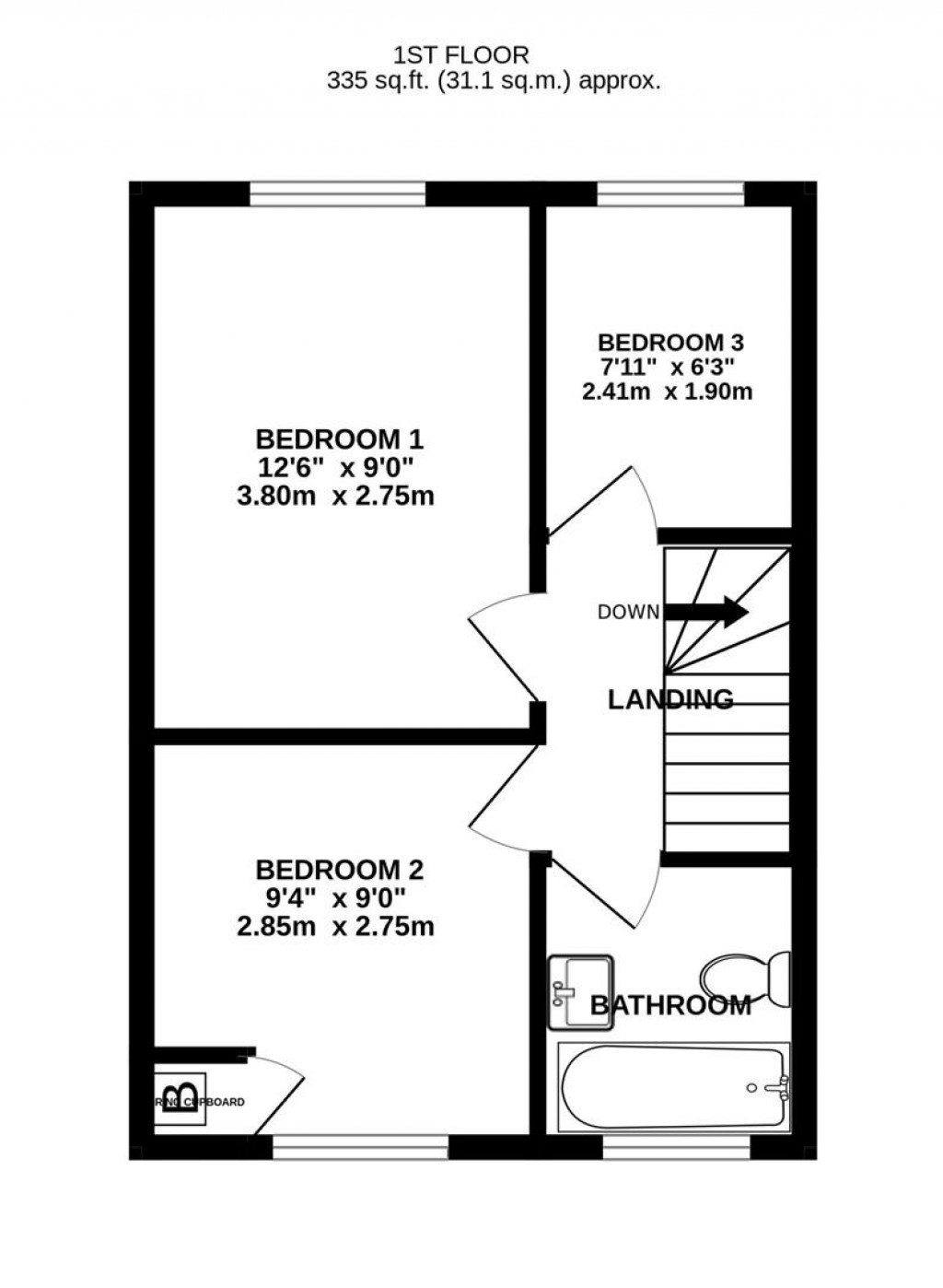 Floorplans For River Leys, Swindon Village, Cheltenham