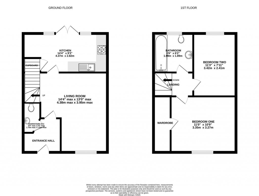 Floorplans For Hyatt Close, Longford, Gloucester