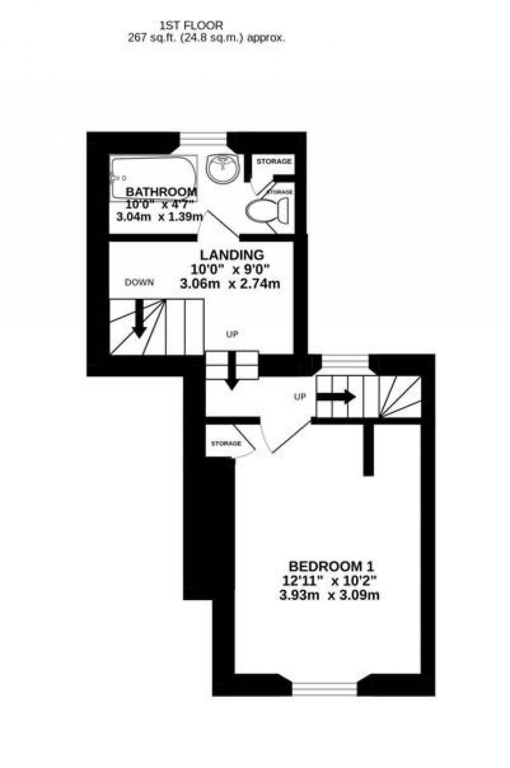 Floorplans For Selsley Road, North Woodchester, Stroud