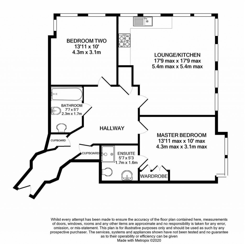 Floorplans For Barge Arm, Gloucester Docks