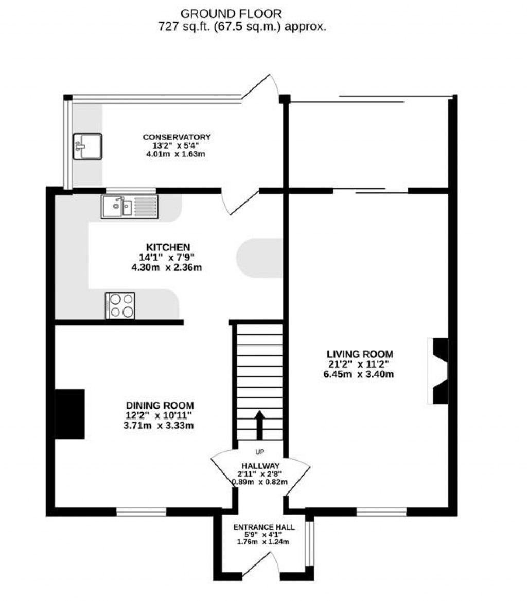 Floorplans For Upper Queens Road, Stonehouse