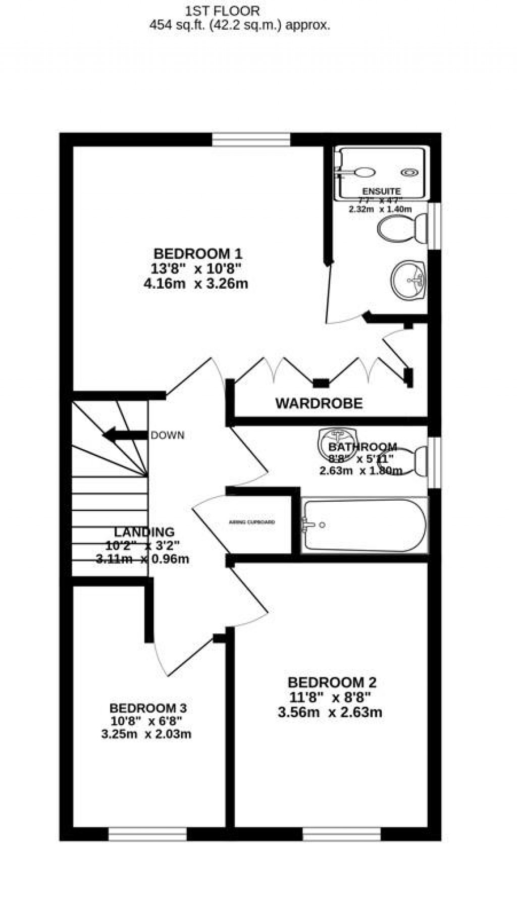 Floorplans For Gilbert Young Close, Great Oldbury, Stonehouse