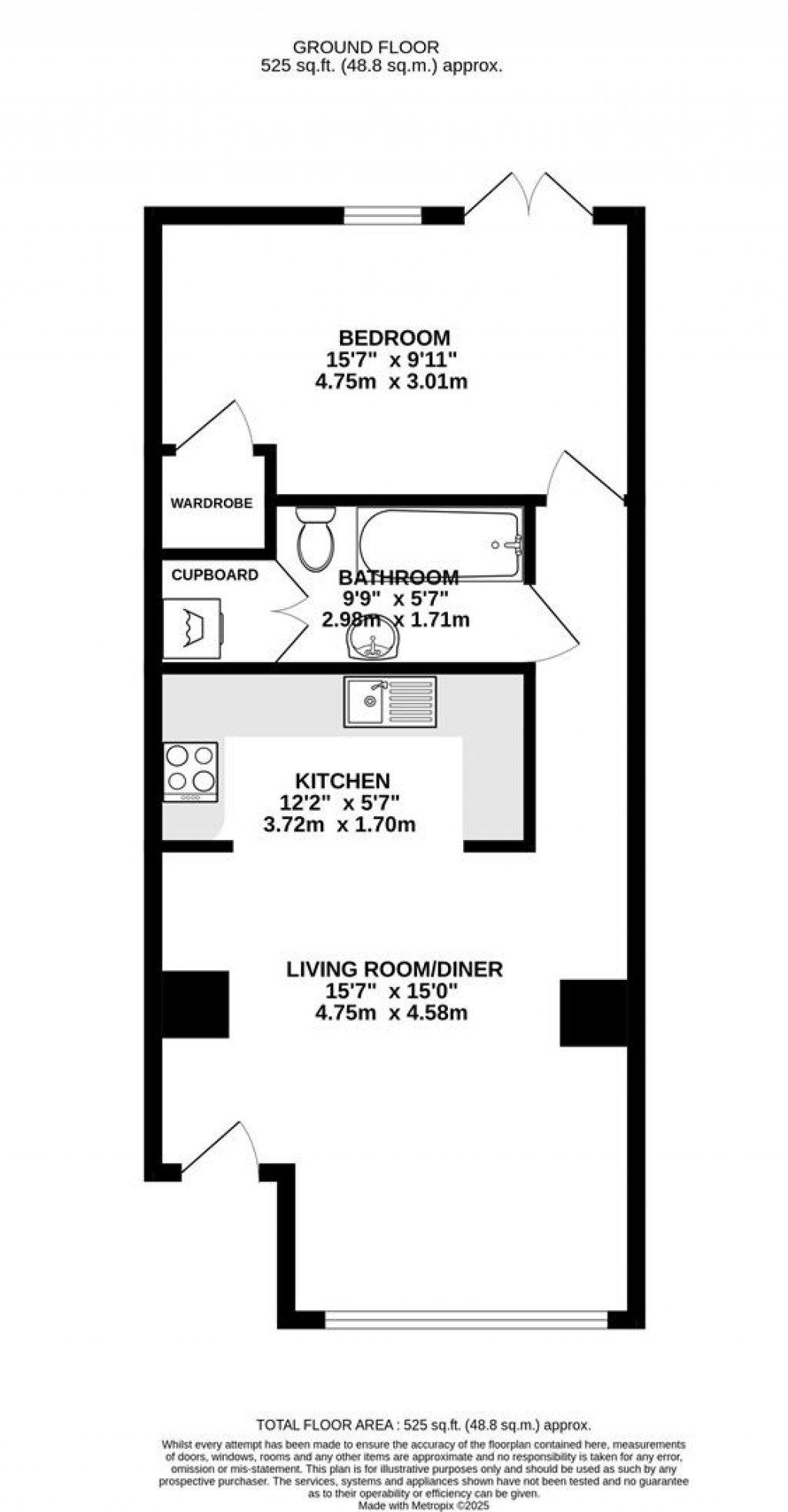 Floorplans For High Street, Stonehouse