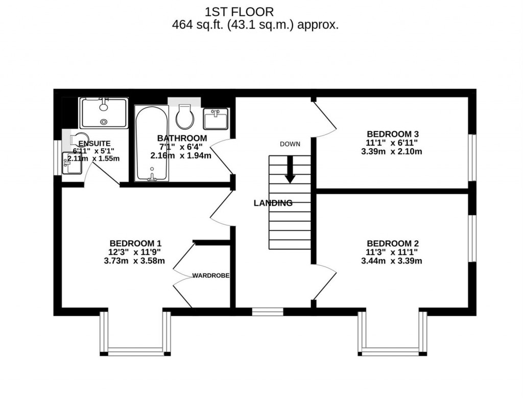 Floorplans For Viceroy Close, Brockworth