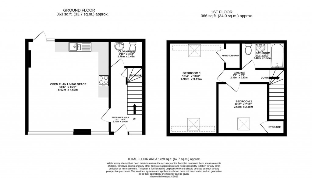 Floorplans For Frocester Hill, Frocester, Stonehouse