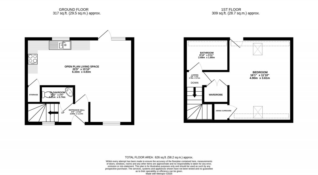 Floorplans For Frocester Hill, Frocester, Stonehouse