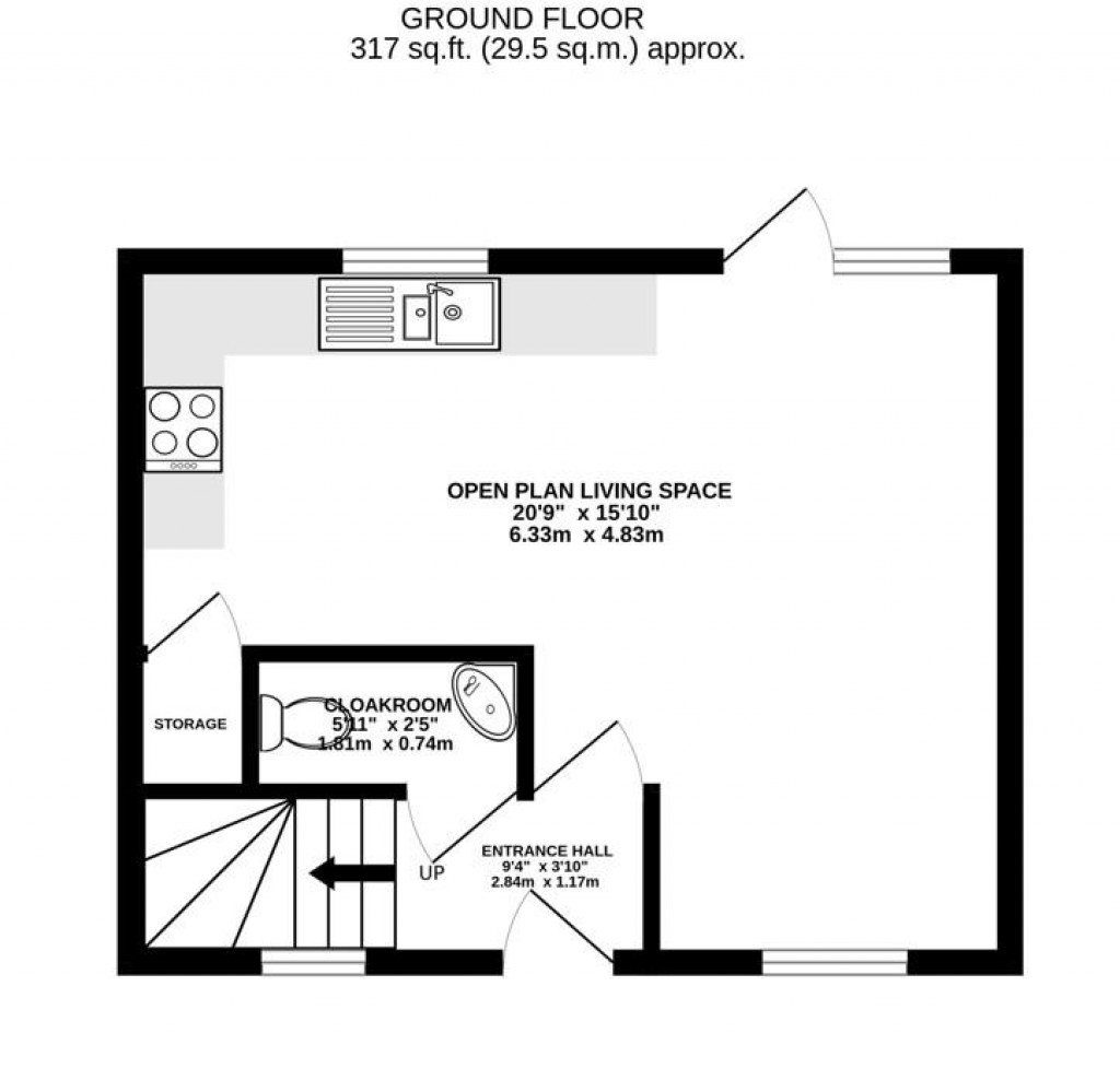 Floorplans For Frocester Hill, Frocester, Stonehouse