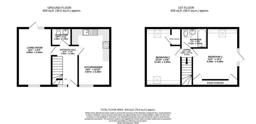 Floorplans For Frocester Hill, Frocester, Stonehouse