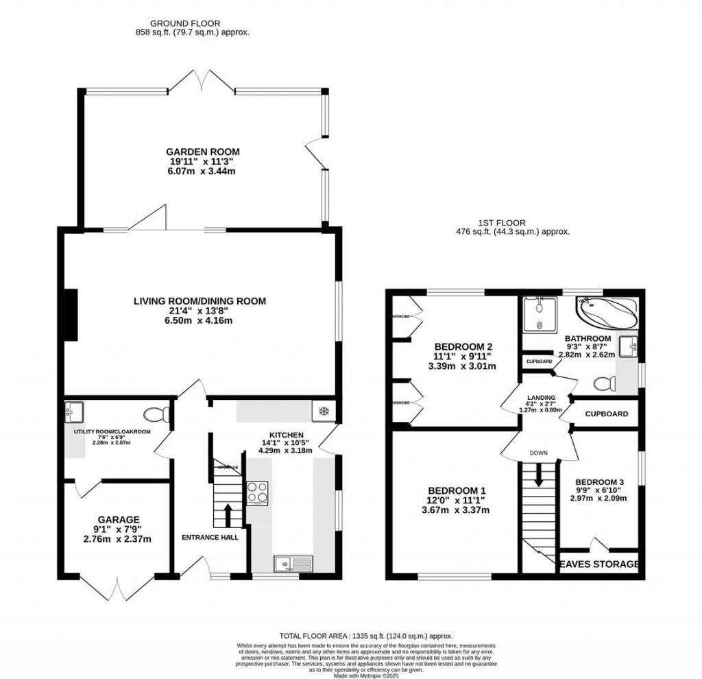 Floorplans For Folly Lane, Stroud