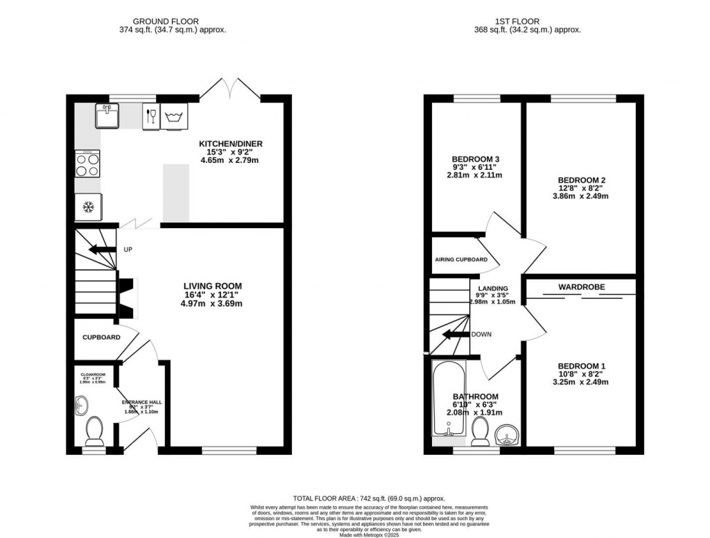Floorplans For Bradestones Way, Stonehouse